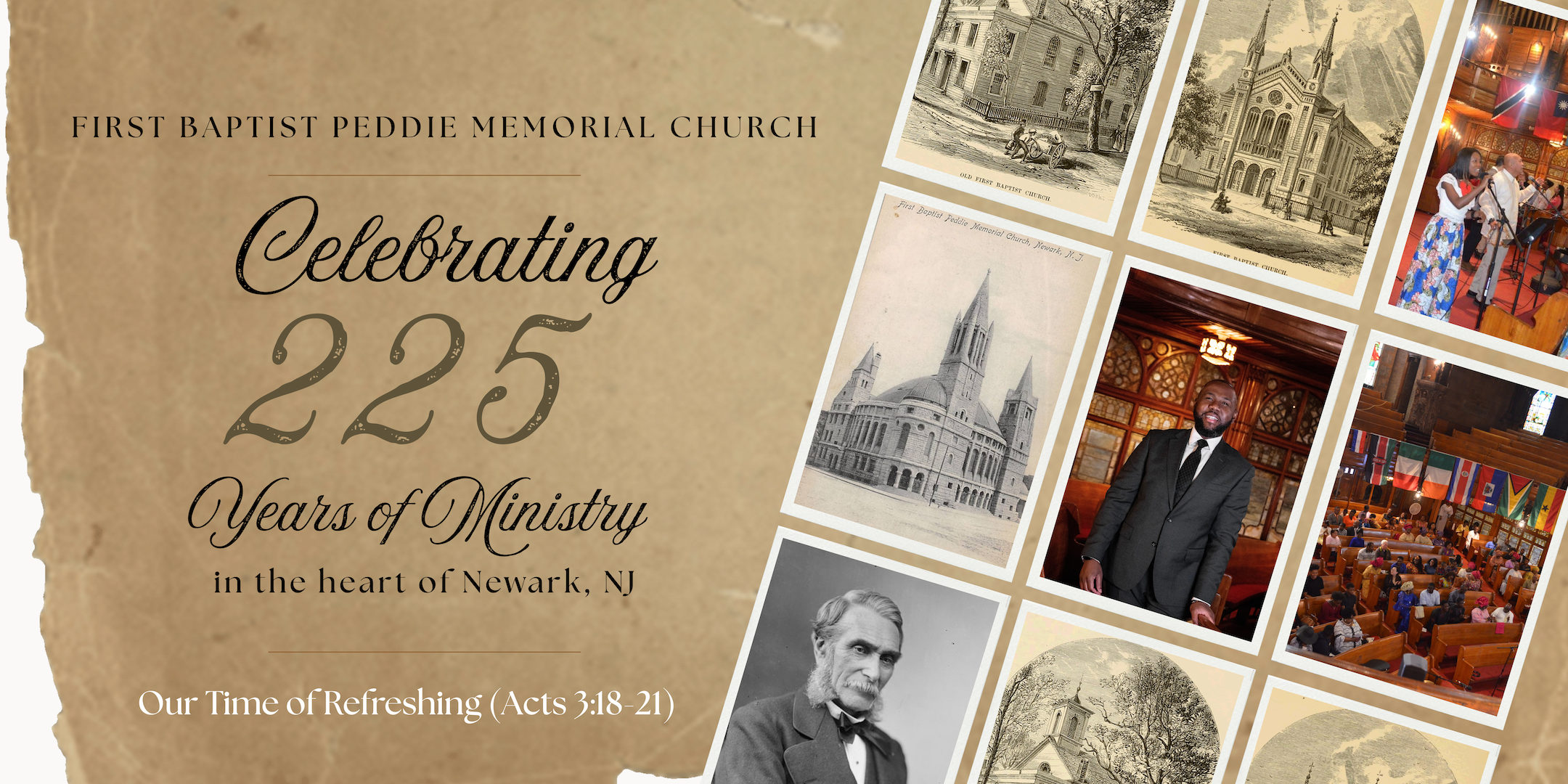 Happy 225 Years of Ministry in the heart of Newark, Peddie Church!