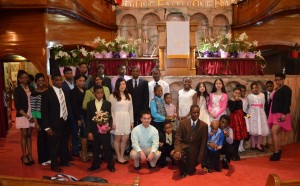 Easter 2015, Youth after worship